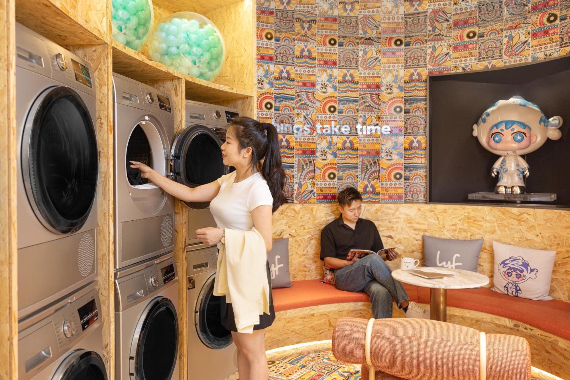 Lyf Xi'An Dayanta By Ascott Free Gym & Self-Service Free Laundry Room Exterior photo
